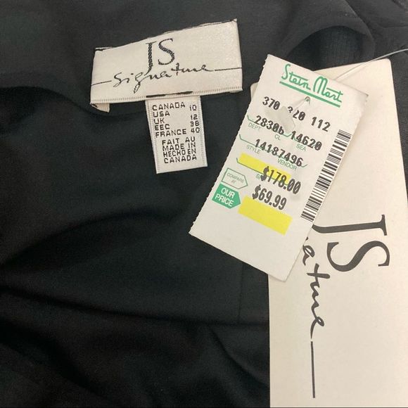 JS Signature Skirt Size 10 Black NWT - Picture 4 of 4